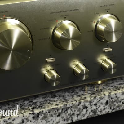Sansui AU-07 Anniversary Model Integrated Amplifier in Sansui AU-07 Anniversary Model Integrated Amplifier in