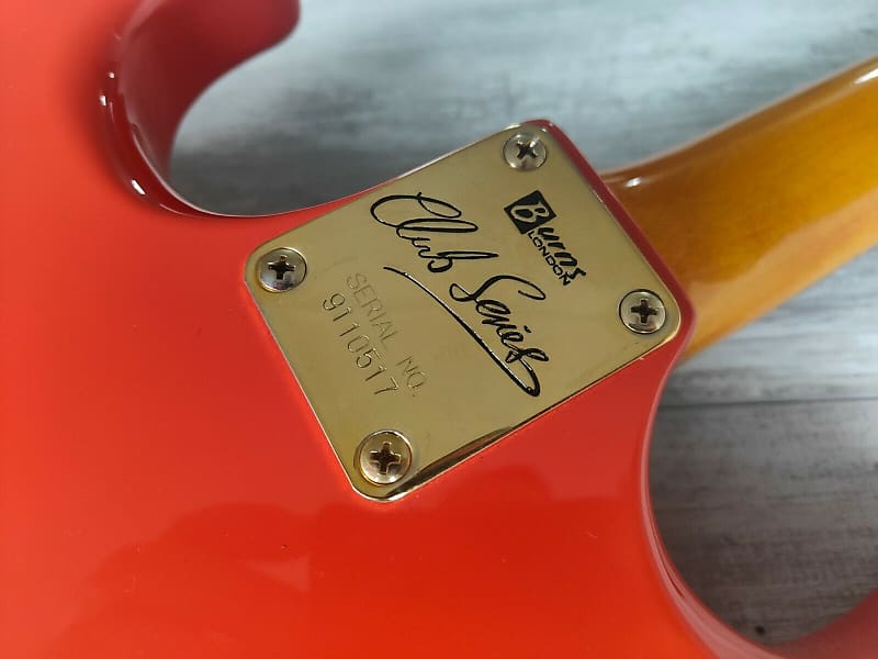 1990's Burns London Club Series Marquee Electric Guitar