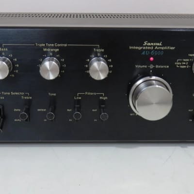 SANSUI AU-6900 INTEGRATED AMPLIFIER WORKS PERFECT SERVICED