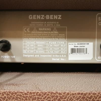 Genz Benz Shenandoah Jr 35 Watt Acoustic Amplifier image 4