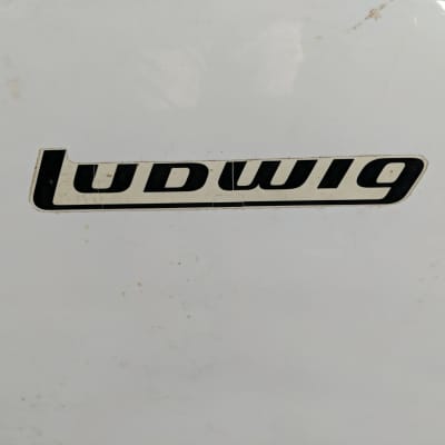 Ludwig Vintage 28" Smooth White Logo Bass Drum Head image 1