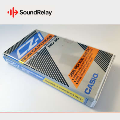 Casio RC-30 - Organs, Synths & Sound effects - ROM Cartridge CZ-1 Series - Tested