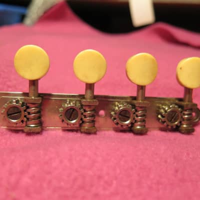 vintage 1920's waverly mandolin tuners "patent applied for" signed for Gibson A F style Loar martin image 6