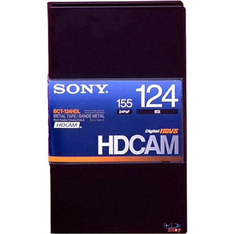 Sony BCT-124HDL - 124 Minute Large HDCAM Tape