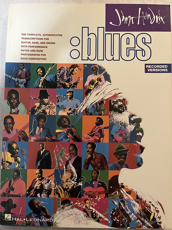 Jimi Hendrix - Blues - Guitar Tab / Tablature Book | Reverb