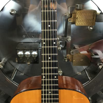 Castilla Vintage Acoustic Guitar w/ Chipboard Case image 3
