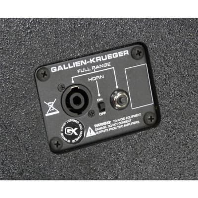GALLIEN KRUEGER CX210 2x10" 8 Ohm Bass Extension Cabinet image 2
