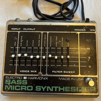 Electro-Harmonix Bass Micro Synthesizer | Reverb