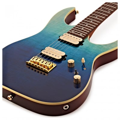 IBANEZ - RG421HPFM BLUE REEF GRAD - Guitare électrique 6 cordes image 2