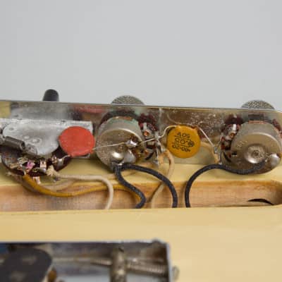 Fender Telecaster Solid Body Electric Guitar (1966), ser. #132499, original black tolex hard shell case. image 14