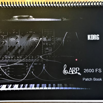 Korg ARP 2600 FS Patch Book image 1