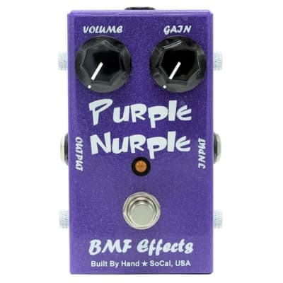 New BMF Effects Purple Nurple Overdrive Guitar Effects Pedal for sale