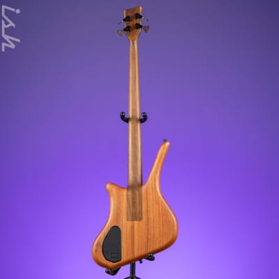 Ish x Warwick Dolphin SN TCS Custom Shop Endangered Species 4-String Bass Wenge Fretboard image 6