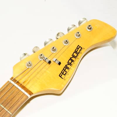 Fernandes Sunburst Electric Guitar Ref No 2152 image 10