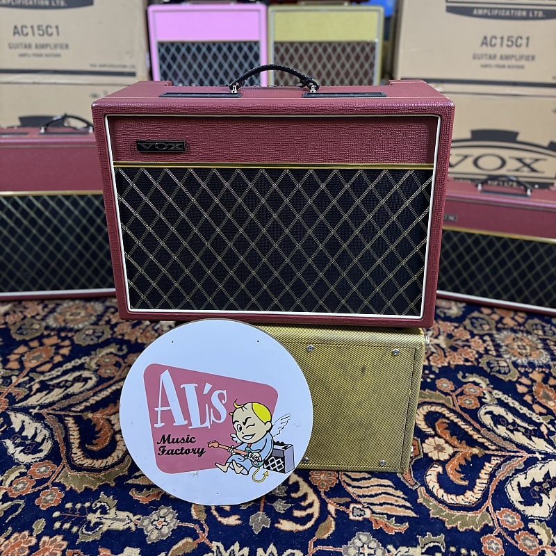Vox AC10C1-CVR Custom Limited Edition 10-Watt 1x10" Guitar Combo 2024 - Classic Vintage Red image 1