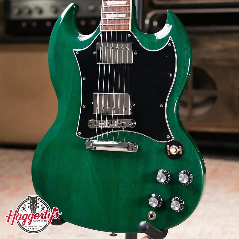 ギター Gibson SG Standard Translucent Teal Gibson SG Standard Translucent Teal Electric guitar - Muziker