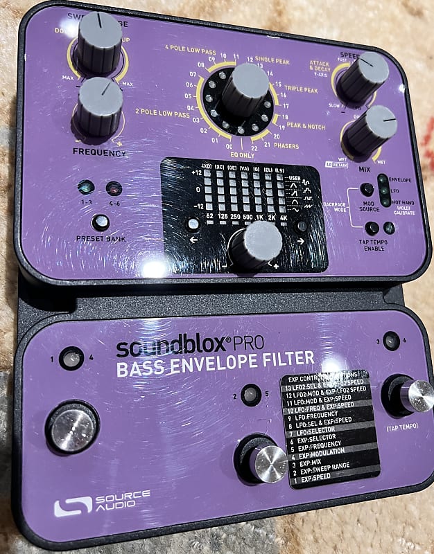 Source Audio Soundblox Pro Bass Envelope Filter