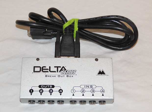 M-Audio Delta 44/66 Series Interface Breakout Box w/Cable | Reverb