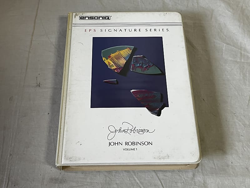 ENSONIQ SIGNATURE SERIES JOHN ROBINSON VOL #1 for ASR-10 EPS16+ TS-10 EPS image 1
