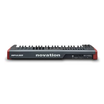 Novation Impulse 49 49-Key USB MIDI Keyboard Controller w/ Semi-Weighted Keys image 2