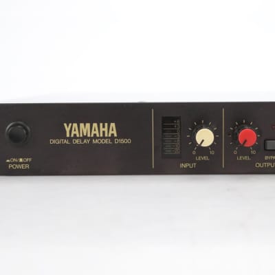 Yamaha D1500 Rackmount Digital Delay Effects Processor #45346 image 4