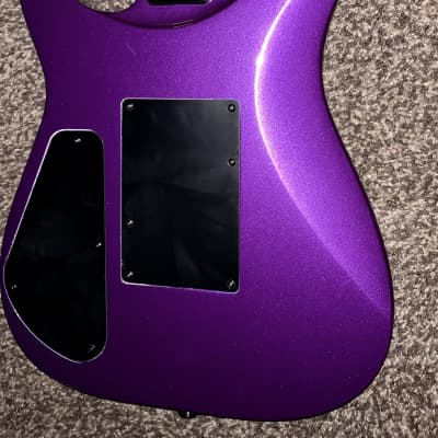 Jackson Electric guitar super Strat  Floyd rose purple  Purple image 7