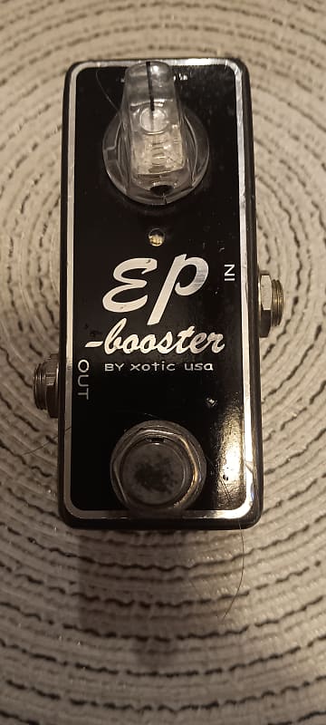 Xotic EP Booster - Guitar boost pedal - Black | Reverb