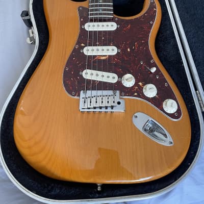 Fender American Deluxe Stratocaster 2008 Amber image 2