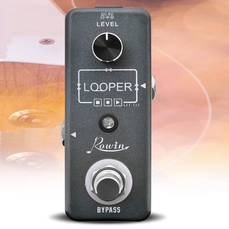 Rowin LEF-332 Looper Guitar Effect Micro Pedal image 1