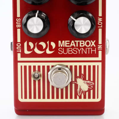 DOD Meatbox Reissue Rev 1 Octaver & Sub Synth Effect Pedal Not Working #52938 image 4