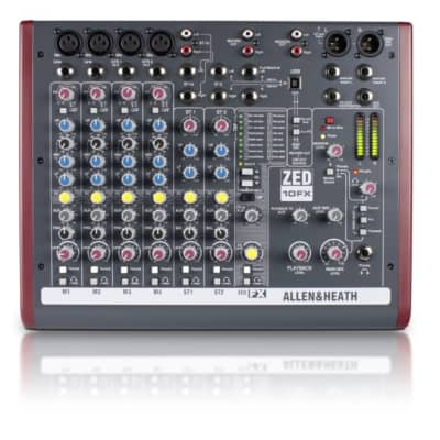 Allen & Heath ZED-10FX Mixer image 1