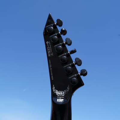 LTD SIGNATURE SERIES Gary Holt GH-SV Black 6-String Electric Guitar w/ Case (2024) image 7