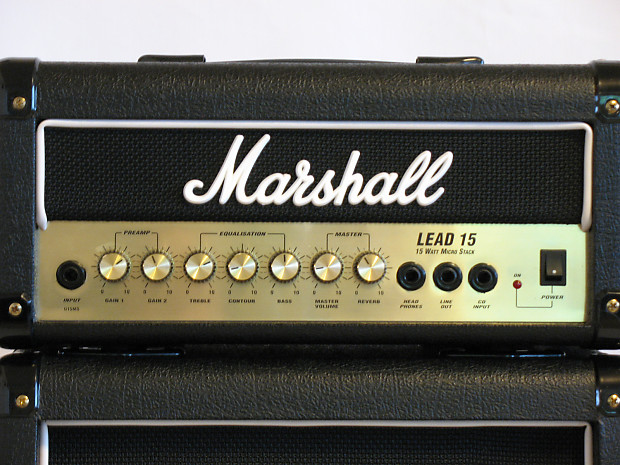 ❤️入手困難 ❤️Marshall LEAD 15 MICRO STACK Head Marshall Lead 15 Micro Stack with Head and Cabinets USED