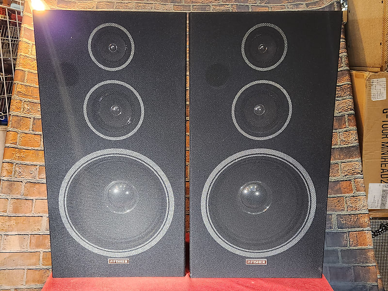 Fisher 3-Way SM-332 Passive Speaker Pair  			