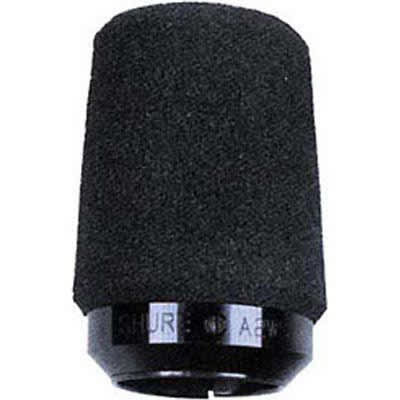 Shure A2WS-BLK Black Foam Windscreen with Locking Feature for 545 Series SM57