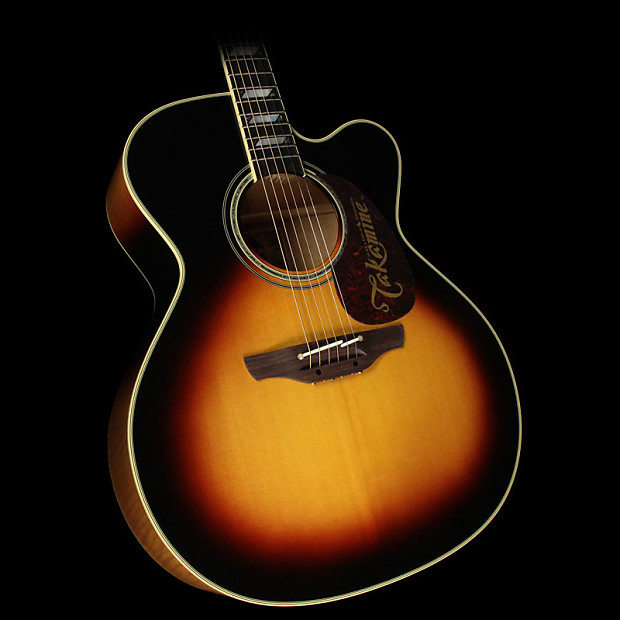 Takamine EF250TK Signature Series Toby Keith Model NEX Cutaway Acoustic/Electric Guitar Sunburst image 1