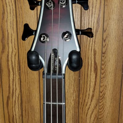Schecter Hellraiser Extreme 4 Active 4-String Bass Crimson Red Burst Satin image 6