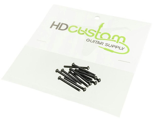 HDCustom HDSP029B-12 Humbucker Height Adjustment Screws (12-Pack) image 1