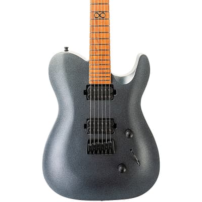 Chapman ML3 Pro Modern Electric Guitar Cyber Black Satin Metallic image 1