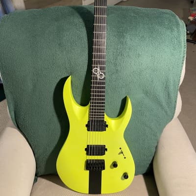 Solar Guitars A2.6 ln 2018-2020 - Lemon Neon image 1