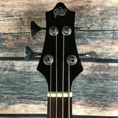 Used Gadow Left Handed Custom 4 Bass with Gig Bag image 6