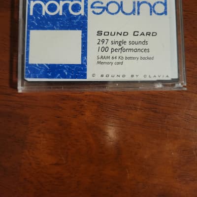 Nord RAM Sound Card 2000 for Nord Lead 1, Nord Lead 2