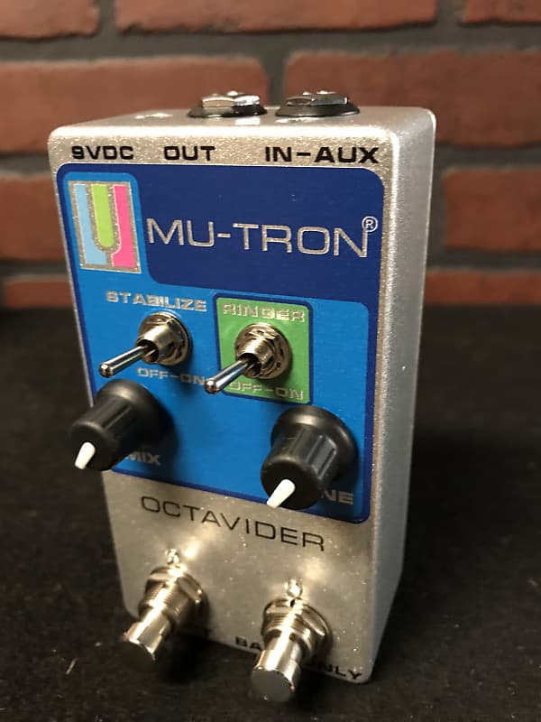 Mu-Tron Octavider Silver face Mutron octaver