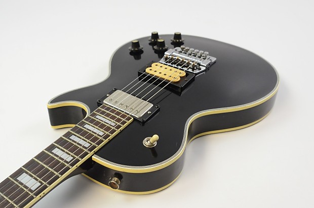 1977 Ibanez 2391 Les Paul Custom Electric Guitar - Black w