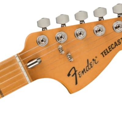 Fender Vintera II '70s Telecaster Deluxe Electric Guitar, Vintage White image 5