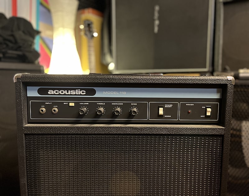 Acoustic Model 118 Bass Amp 70s 80s | Reverb