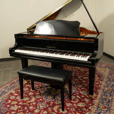 Yamaha 5'3" GC1 Grand Piano | Polished Ebony | SN: 6132964 image 1