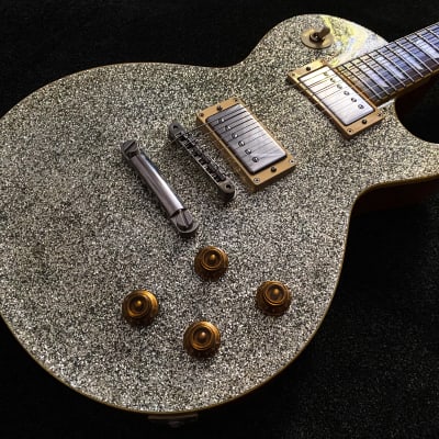 ESP Edwards E-LP-108SD Singlecut 2012 Silver Sparkling - EXCELLENT  condition + ESP gig bag | Reverb Australia