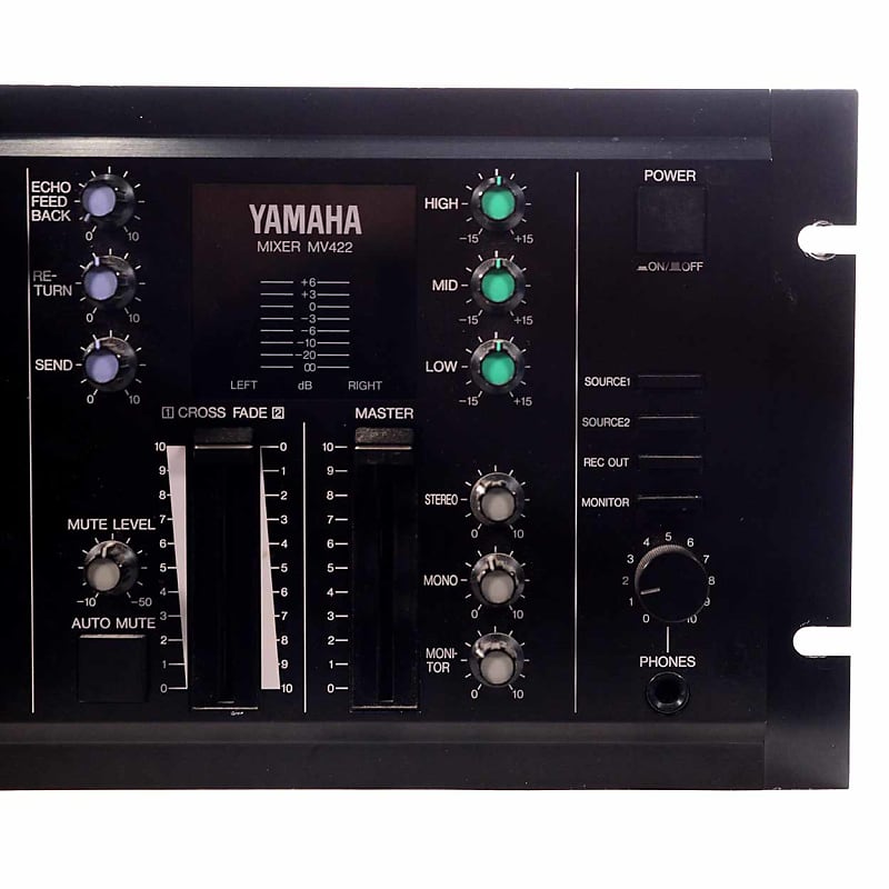 ヤマハミキサーMV422 Yamaha MV422 Multi-Source Mixer USED | Reverb