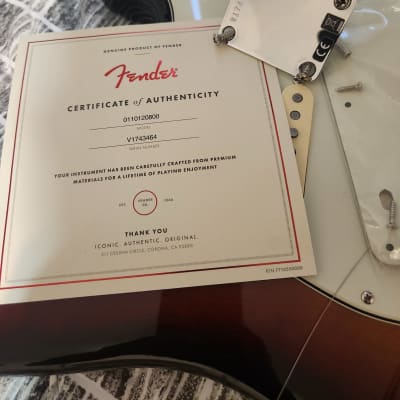 FENDER American Original '60sストラト ボディー FENDER USA American Original '60s Stratocaster (3-Color